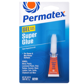 SUPER PEGAMENTO PERMATEX 82191 GEL SUPER GLUE 2 GR 82191