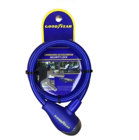 GUAYA CANDADO DE LLAVE GOODYEAR 8MM X 65 CM