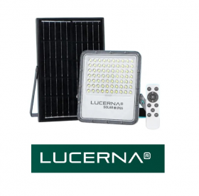 REFLECTOR LED SOLAR 2500LM 6.4V 10AH 6K IP65 INCLUYE PANEL LUCERNA RP250S