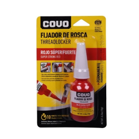 FIJADOR DE ROSCA REMOVIBLE ROJO COVO SUPER FUERTE 10G CV-N271