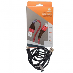 CABLE DATA MICRO USB HANK 1 METRO REFORZADO