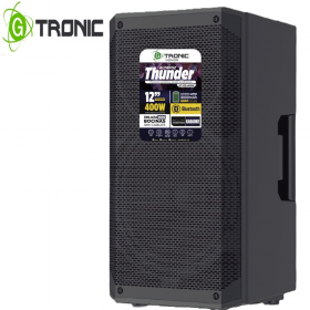 CORNETA BT PORTATIL RECARGABLE GTRONIC HONOR THUNDER 400W KARAOKE MICROF/CONTROL 110V-220V GT-120-40
