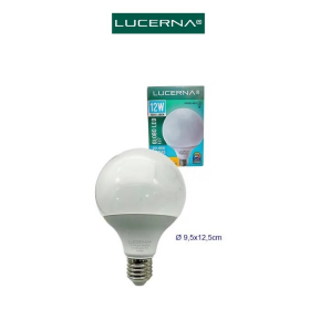 BOMBILLO GLOBO LUCERNA 12W 6500K 