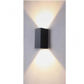 APLIQUE LAMPARA LED DE PARED DECORATIVA LUCERNA NEGRA 5W 120*42*32mm PC IP65 3K INT-EXT LP272N