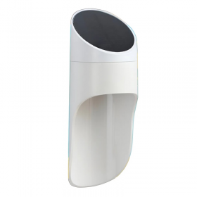 APLIQUE LAMPARA LED DE PARED SOLAR LUCERNA 100LM 236*85MM PC BLANCO IP44 3K EXTERIOR LPS1907