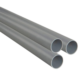 TUBO DE ELECTRICIDAD CONDUIT PVC 3/4 GRIS 3 METROS 