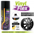 VINYL FLEX / PINTURA SPRAY DE GOMA NEGRO/BLACK PROPAINT 