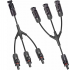 CABLE CONECTOR MC4 PARA TRES PANELES SOLARES 2 PACK