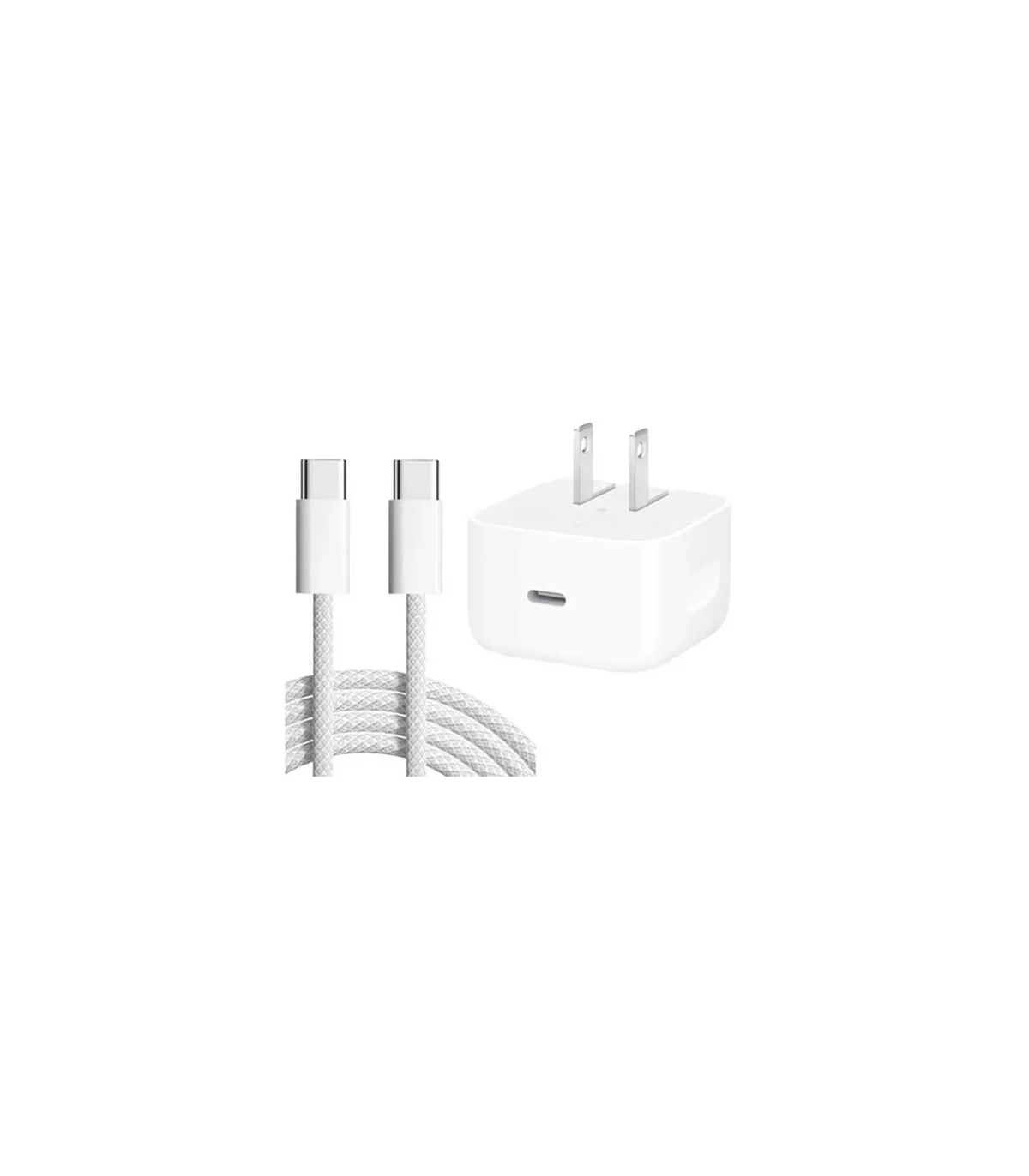 CARGADOR IPHONE USB C + CABLE DE TIPO C - 17 PRO MAX 40W/60W