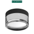 APLIQUE DOT LAMPARA LED DE PARED DECORATIVA LUCERNA TRANSPARENTE 9W REDONDO 3 TONOS INT-EXT LP609