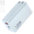 CARGADOR USB XIAOMI 120W 2 PUERTOS USB A - USB C 1 CABLE TIPO C