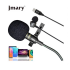 MICROFONO CON AUDIFONO TIPO C JMARY MC-R6 PARA CAMARA, PC, TABLET