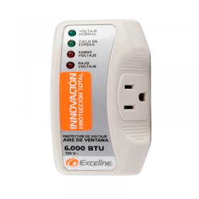 PROTECTOR DE VOLTAJE AIRE ACONDICIONADO DE VENTANA HASTA 6.000 BTU/H