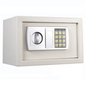 CAJA FUERTE ELECTRONICA GRANDE 30X20X20CM BLANCA