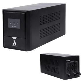 UPS ASTRA 800VA 480W PANEL LED 6 TOMAS 110V 50-60HZ PANEL LED AKE800