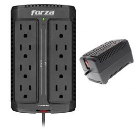 REGULADOR DE VOLTAJE FORZA FVR901M 900VA 450W 120V 8 TOMAS 
