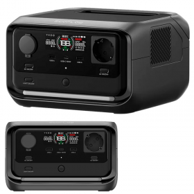 ESTACION ENERGIA PORTATIL ECOFLOW RIVER 3 PLUS 286WH/858WH 600W/1200WH CONTROL INTELIGENTE 2 MODOS D