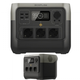 ESTACION ENERGIA PORTATIL ECOFLOW RIVER 2 PRO 768WH 800W/1000WH CONTROL INTELIGENTE 4 MODOS DE CARGA