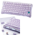 TECLADO GRAVASTAR GAMER MECANICO RGB MERCURY K1 INALAMBRICO ALEACION PURPLE EDITION GS_K1_PL
