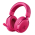 AUDIFONO MCHOSE GAMER V9 PRO INALAMBRICO ROSE RED CANCELACION DE RUIDO IA HW-V9-6
