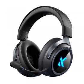 AUDIFONO MCHOSE GAMER X9 INALAMBRICO BLACK RGB CANCELACION DE RUIDO IA MC-X9-2