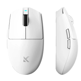 MOUSE GAMER MCHOSE G3 V2 USB/INALAMBRICO TOPSPEED ERGONOMICO WHITE MC-G3V2-4