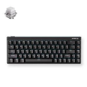 TECLADO MCHOSE GAMER ACE 68 AIR ULTRA SPORT SWITCH MAGNETICO AURORA BLACK MC-ACE68AIR-10