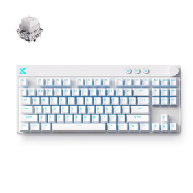 TECLADO MCHOSE MIX 87 RGB SWITCH MAGNETICO WHITE MC-MIX87-7