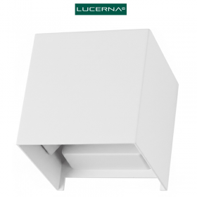 APLIQUE LAMPARA LED DE PARED DECORATIVA LUCERNA BLANCO 6W 3K EXTERIOR LP3010-B