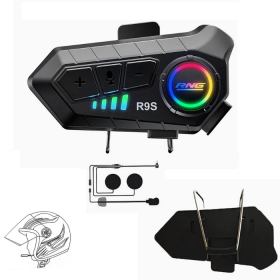 AURICULARES INALAMBRICO BLUETOOTH PARA CASCO DE MOTORIZADOS BY-R9S