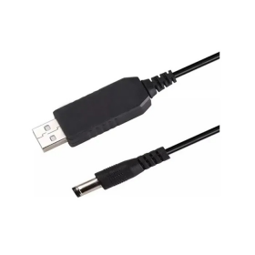 CABLE USB 5V A DC ALIMENTACION 9V/12V POWER