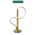 LAMPARA DE MESA DECORATIVA WAVE 11W ORO 3 TONOS 3K/4K/6K LUCERNA S-WAVE-M-O