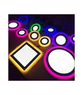 LAMPARA LED DOBLE COLOR 12+6W PROMOCION