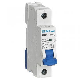 BREAKER DC TERMOMAGNETICO CHINT 1 POLO 32A NB1-63DCP1-32