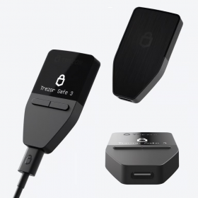 HARDWARE WALLET TREZOR SAFE 3 BILLETERA DE CRIPTOMONEDAS