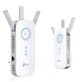 REPETIDOR EXTENSOR DE RANGO WIFI AC1900 DUAL BAND C/PUERTO GIGABIT TPLINK RE550
