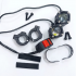 FOCO EXPLORADOR LED PARA MOTO 2 PACK + SWITCH