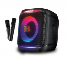 CORNETA JBL ORIGINAL PARTY BOX ENCORE BLUETOOTH PORTATIL SPEAKER RGB CON 2 MICROFONOS