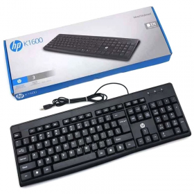 TECLADO USB ERGONOMICO HP K1600 MULTIMEDIA