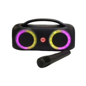 CORNETA PORTATIL BLUETOOTH MS-3647BT-W RGB C/MICROFONO