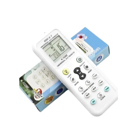 CONTROL REMOTO UNIVERSAL PARA AIRE ACONDICIONADO DE 1000 CODIGOS K-1028E