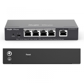 SWITCH ADMINISTRADO 5 PUERTOS GIGABIT 54W METAL DESKTOP RUIJIE REYEE RG-ES205GC-P