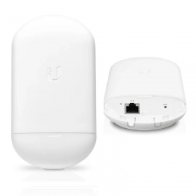 AP UBIQUITI NANOSTATION AIRMAX LOCO5AC CPE 450 MBPS 5GHZ 13DBI C/ANTENA INTEGRADA