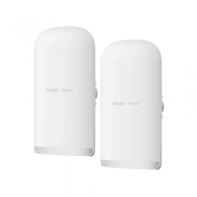 KIT PUENTE INALAMBRICO PTP/PTMP RUIJIE REYEE 5KM DOBLE BANDA 5GHZ GIGABIT OUT PRE-CONFIGURADO
