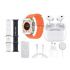 RELOJ INTELIGENTE SMARTWATCH G6 3 CORREAS+AUDIF INALAMBRICOS+CARGADOR+BATERIA CARGA INALAMBRICA