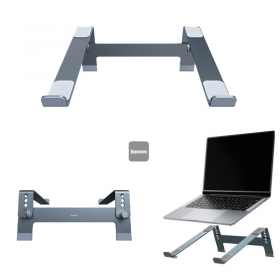 BASE DE METAL AJUSTABLE PARA LAPTOP STAND (GY) BASEUS B10053100811-00