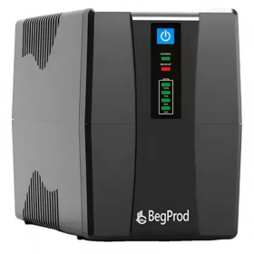 UPS BEGPROD 1000VA 600W 4 TOMAS 1 X 7AH 120VAC UPS1000BEGPROD