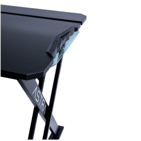 MESA GAMER FIJA RGB PARA PC ASTRA ESQUINAS C/CORTES ANGULARES ASTGT04Y