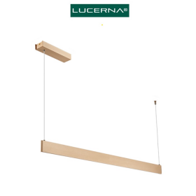 LAMPARA DECORATIVA COLGANTE EXCALIBUR 36W 3 TONOS 3K/4K/6K ORO LUCERNA S-EXCALIBUR-C-O