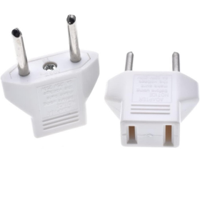 ADAPTADOR ENCHUFE AMERICANO A EUROPEO